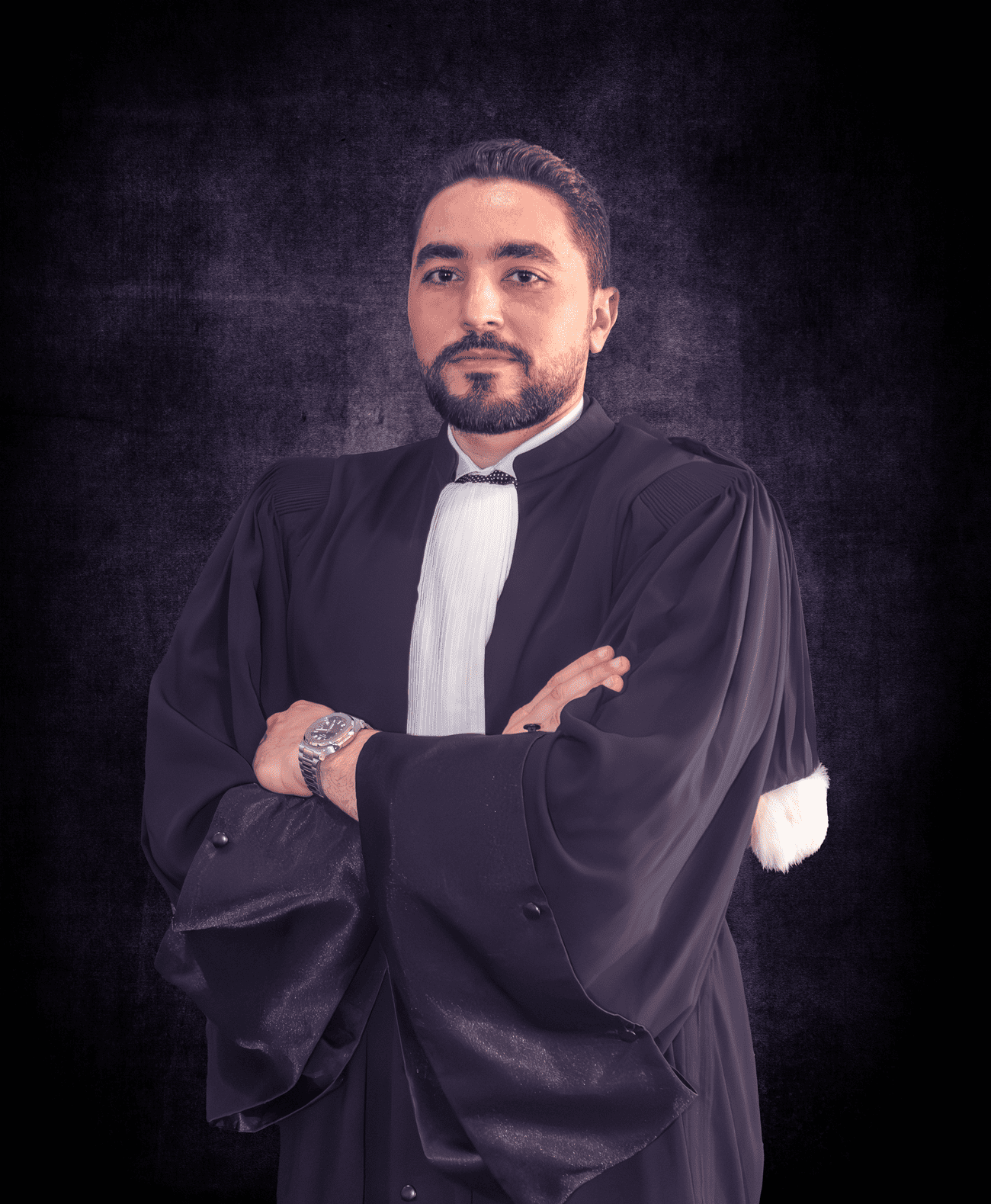 Portrait de Maître Hamza KANOUNI HASSANI , avocat au cabinet HK à Casablanca